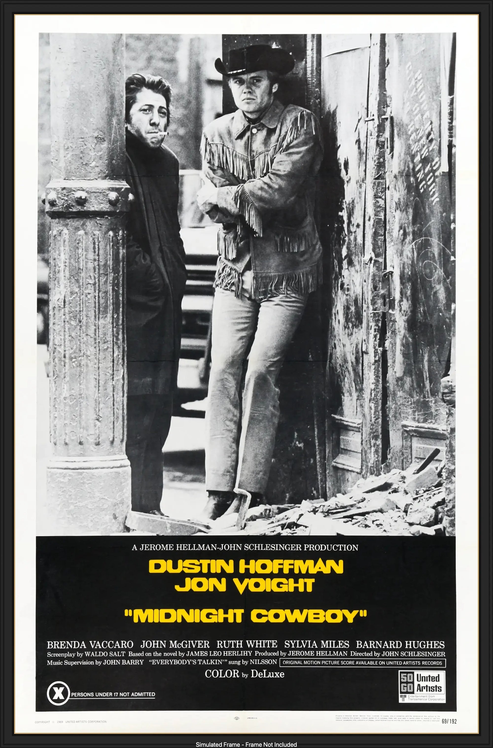 Midnight Cowboy (1969) original movie poster for sale at Original Film Art