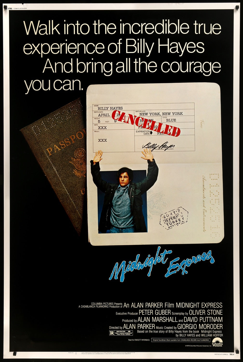 Midnight Express (1978) original movie poster for sale at Original Film Art