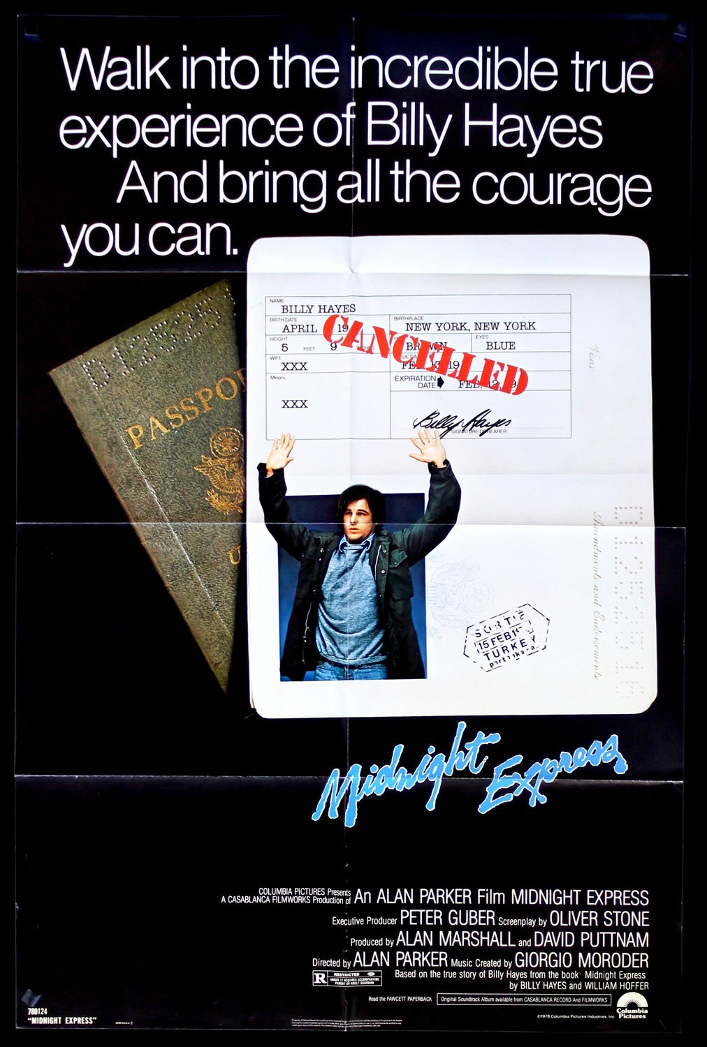 Midnight Express (1978) original movie poster for sale at Original Film Art