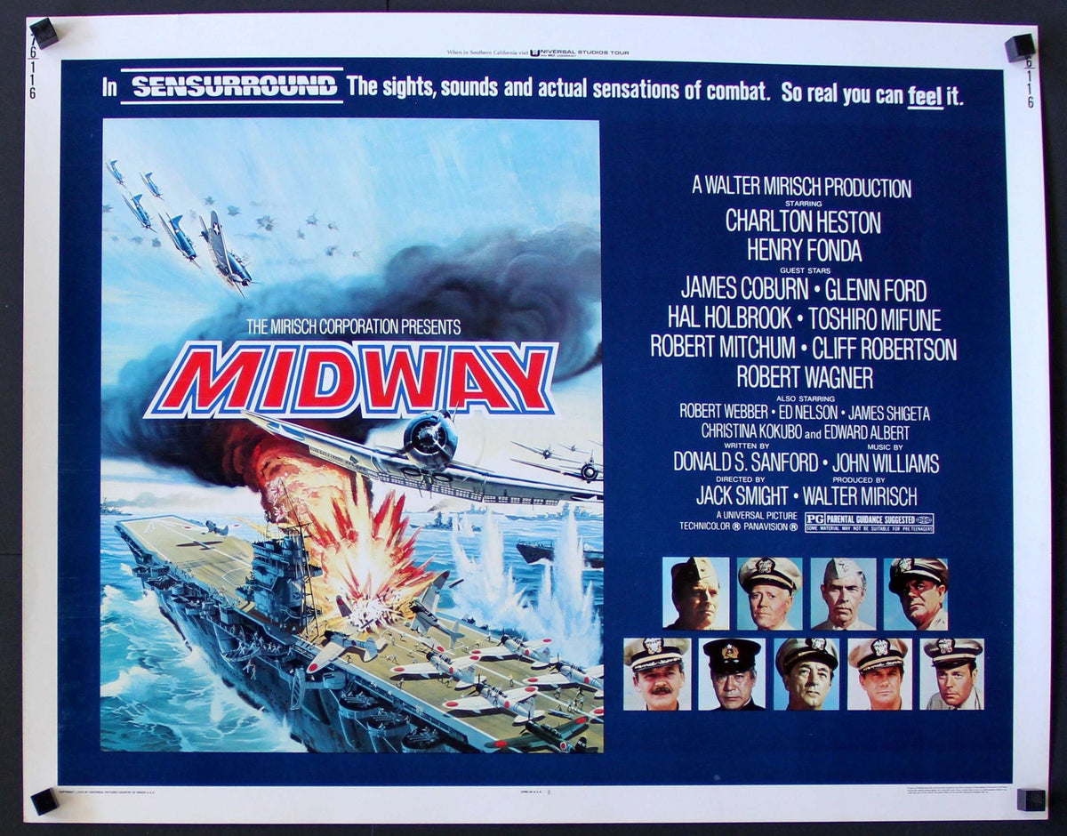 Midway (1976) original movie poster for sale at Original Film Art - Vintage Movie Posters