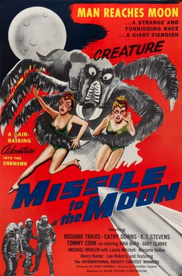 Missile to the Moon (1959) original movie poster for sale at Original Film Art - Vintage Movie Posters