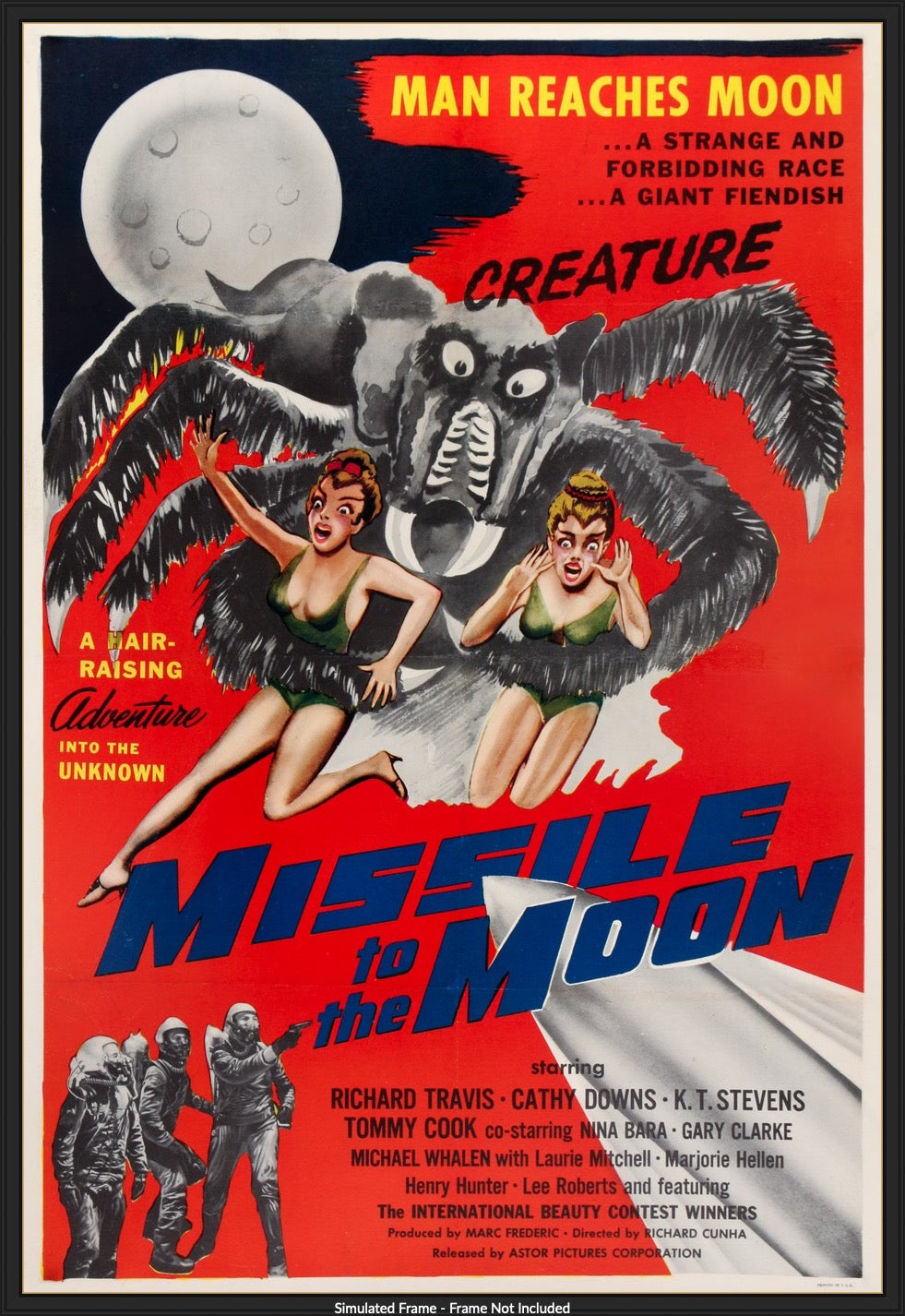 Missile to the Moon (1959) original movie poster for sale at Original Film Art