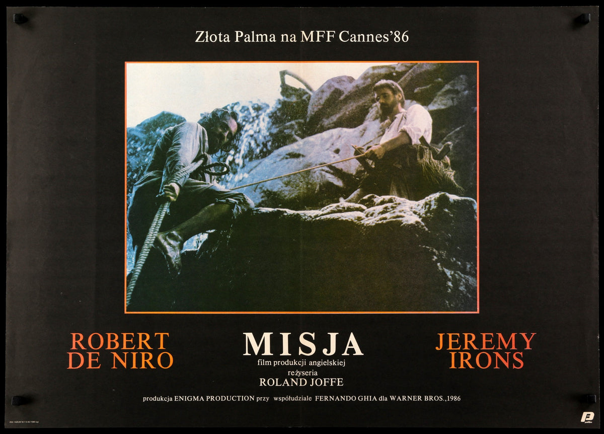 Mission (1986) original movie poster for sale at Original Film Art