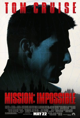 Mission Impossible (1996) original movie poster for sale at Original Film Art