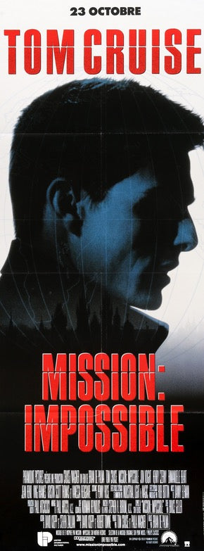 Mission Impossible (1996) original movie poster for sale at Original Film Art - Vintage Movie Posters