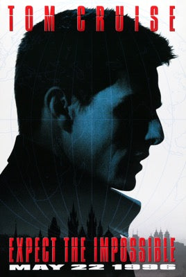 Mission Impossible (1996) original movie poster for sale at Original Film Art - Vintage Movie Posters