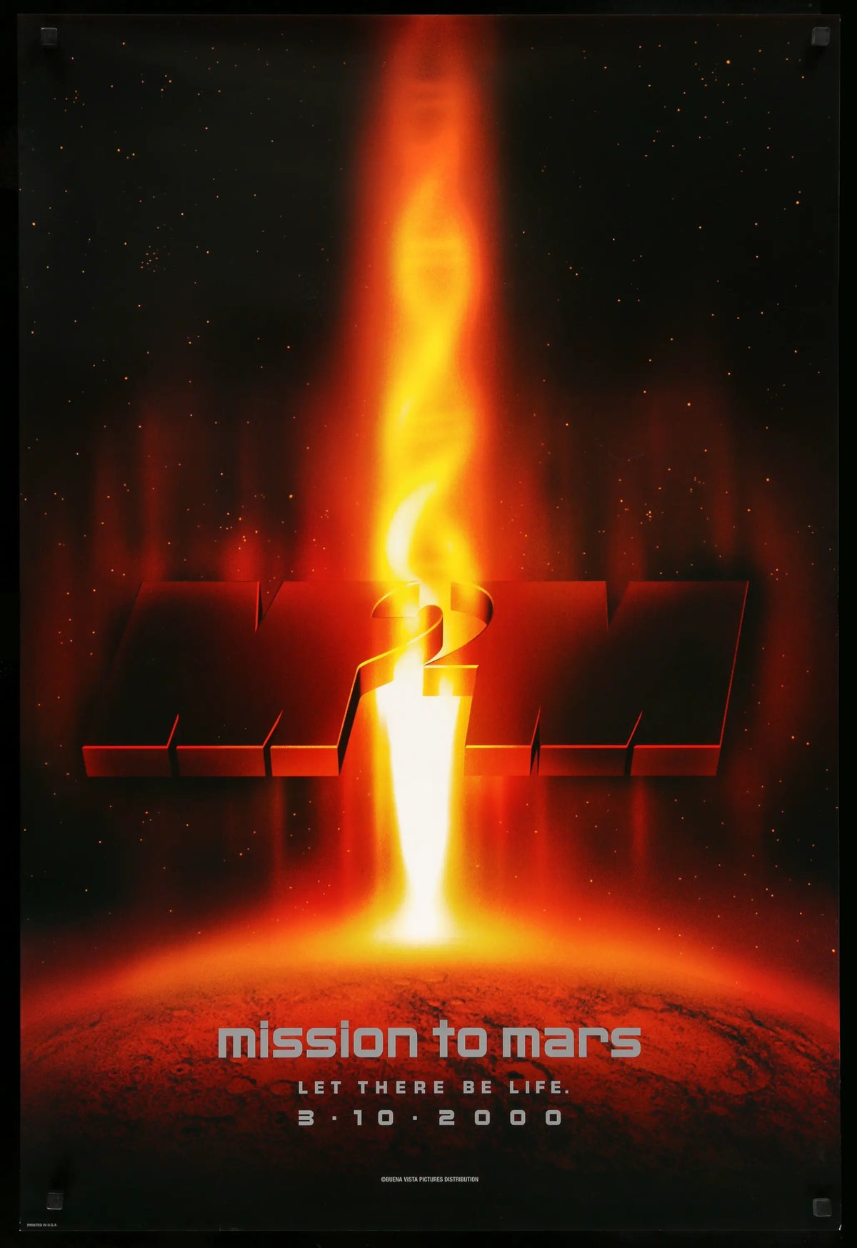 Mission to Mars (2000) original movie poster for sale at Original Film Art - Vintage Movie Posters