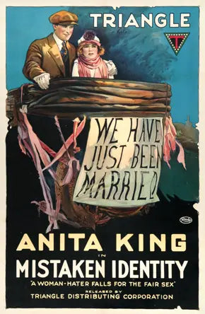 Mistaken Identity (1919) original movie poster for sale at Original Film Art - Vintage Movie Posters