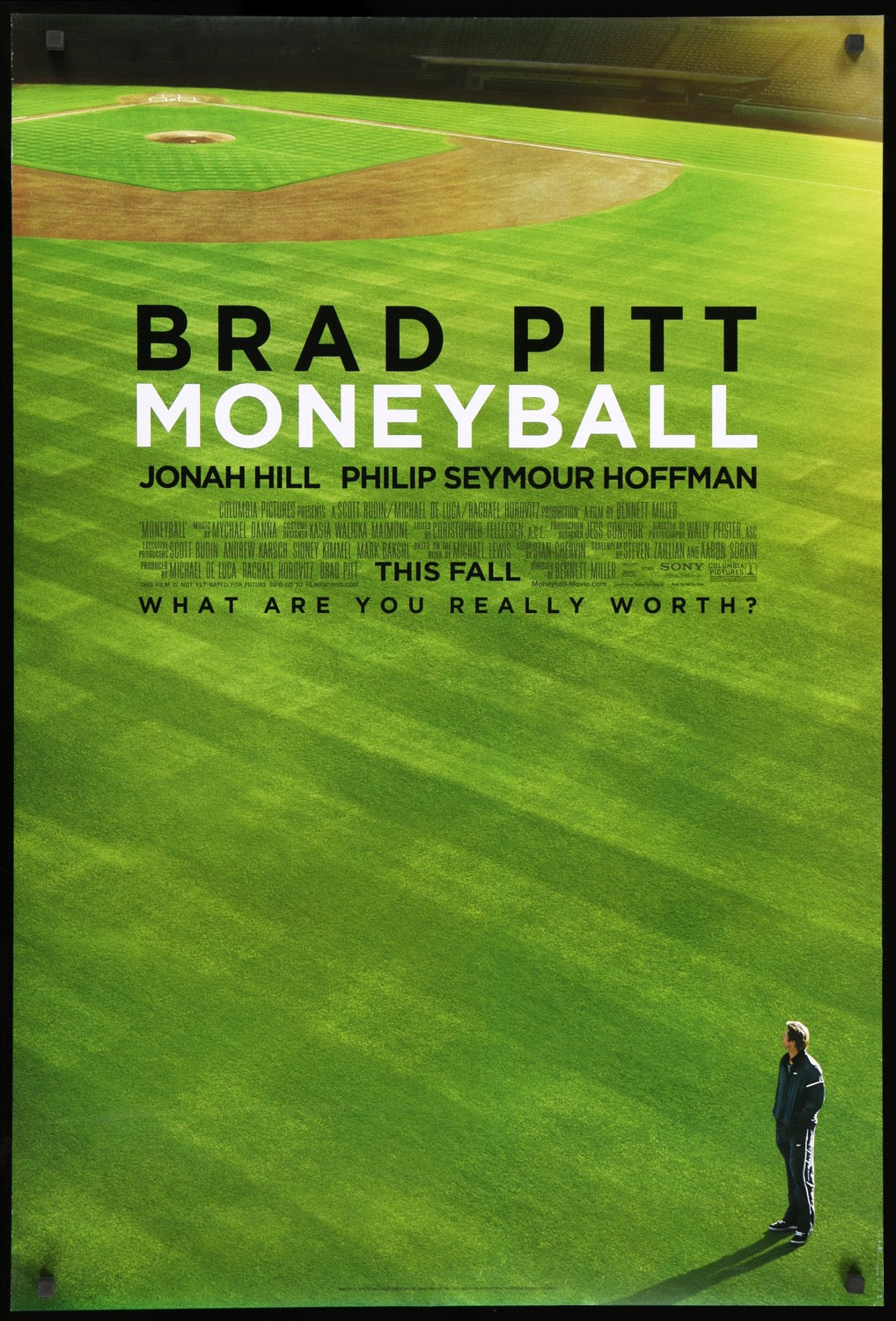Moneyball (2011) original movie poster for sale at Original Film Art