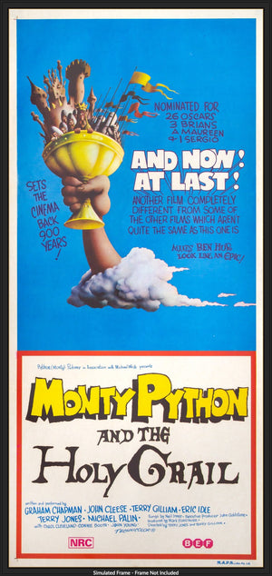 Monty Python and the Holy Grail (1975) original movie poster for sale at Original Film Art