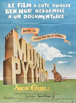 Monty Python and the Holy Grail (1975) original movie poster for sale at Original Film Art - Vintage Movie Posters