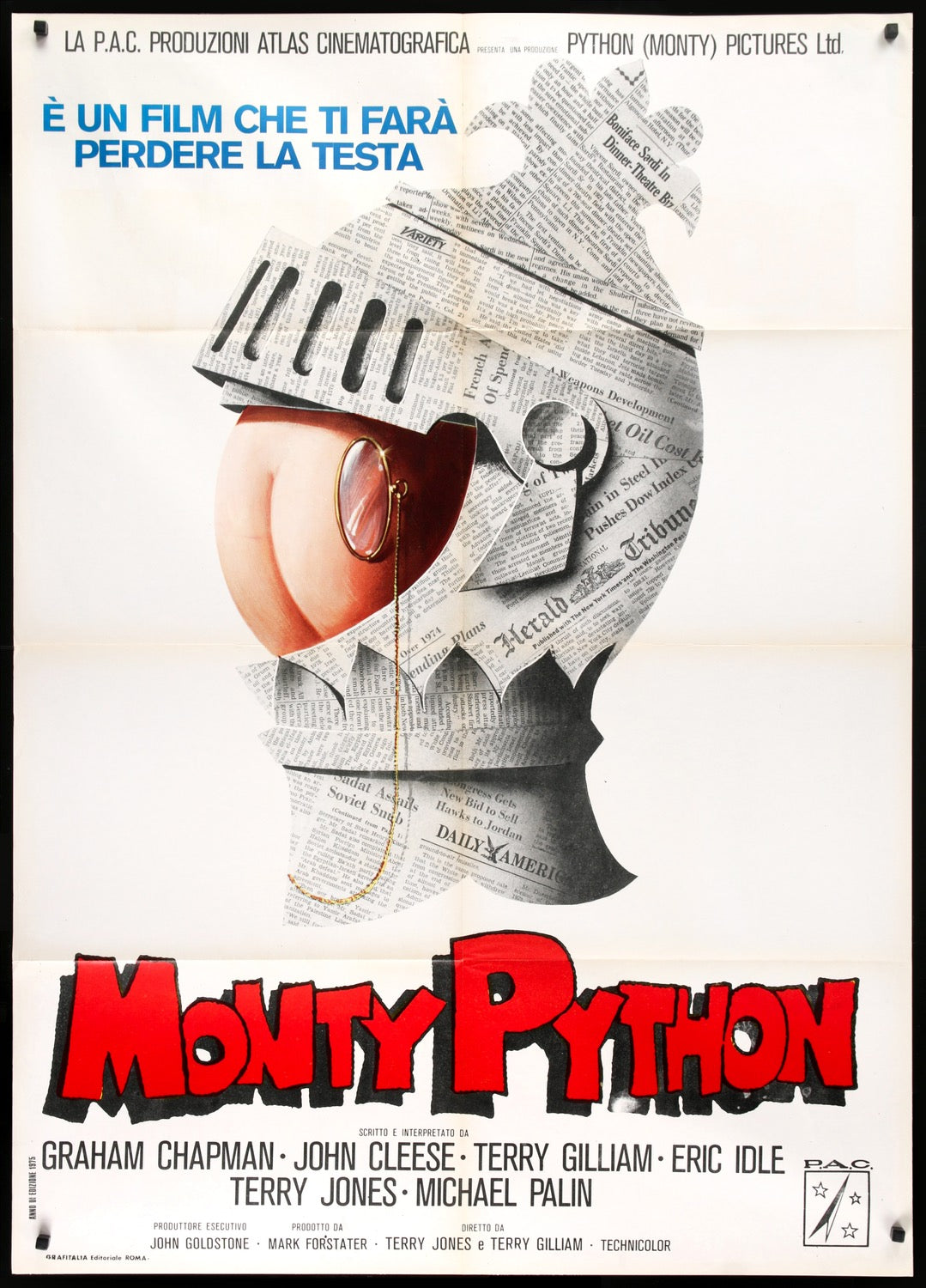Monty Python and the Holy Grail (1975) original movie poster for sale at Original Film Art - Vintage Movie Posters