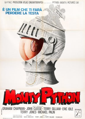 monty python and the holy grail quad poster