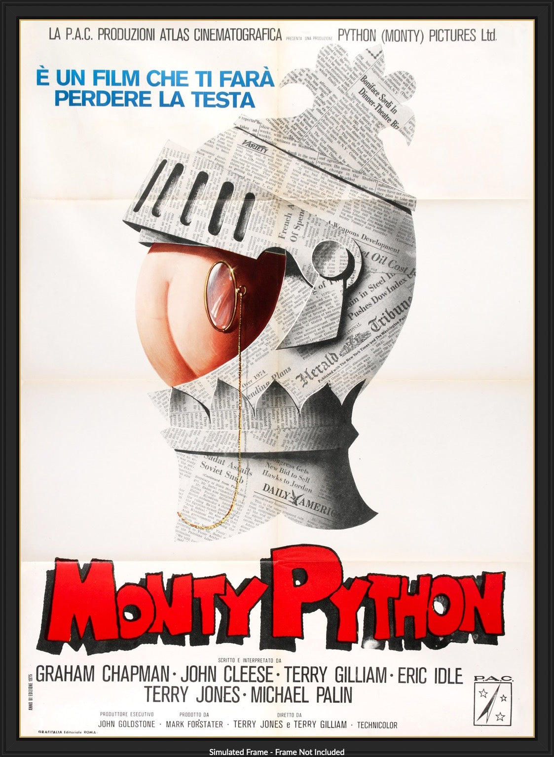 Monty Python and the Holy Grail (1975) original movie poster for sale at Original Film Art - Vintage Movie Posters