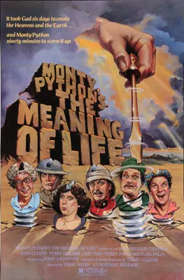 Monty Python's The Meaning of Life (1983) original movie poster for sale at Original Film Art - Vintage Movie Posters