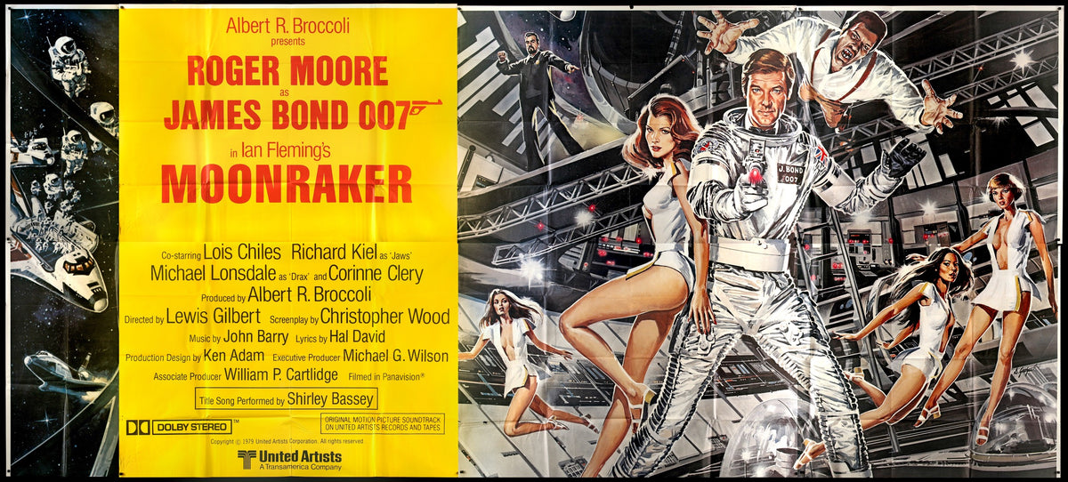 Moonraker (1979) original movie poster for sale at Original Film Art - Vintage Movie Posters