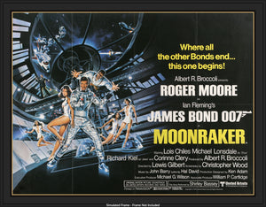 Moonraker (1979) original movie poster for sale at Original Film Art