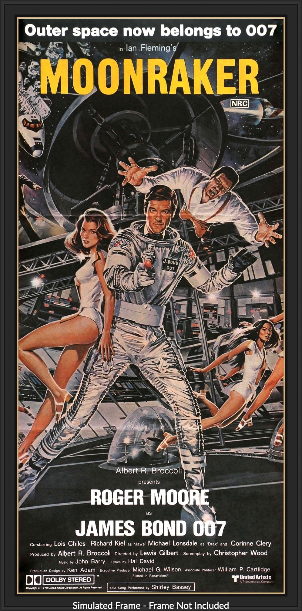 Moonraker (1979) original movie poster for sale at Original Film Art