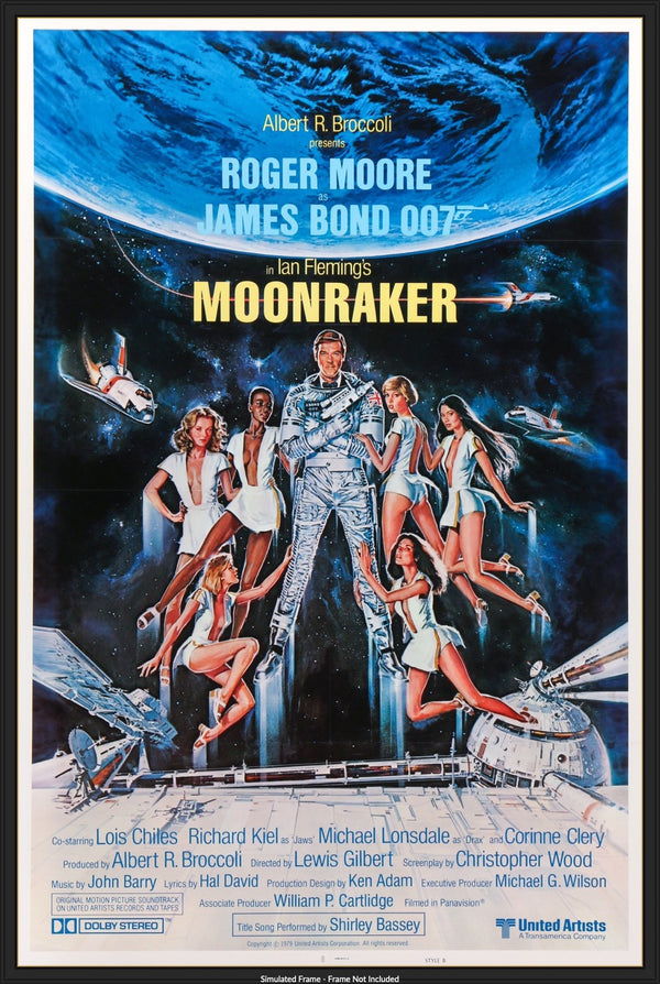 Moonraker (1979) Original Teaser One-Sheet Movie Poster - Original Film ...