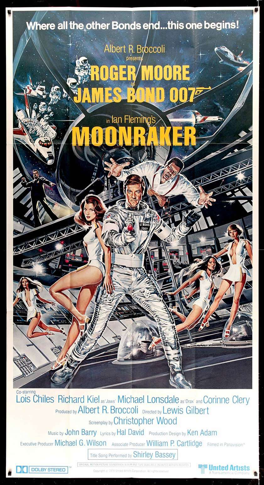 Moonraker (1979) original movie poster for sale at Original Film Art - Vintage Movie Posters