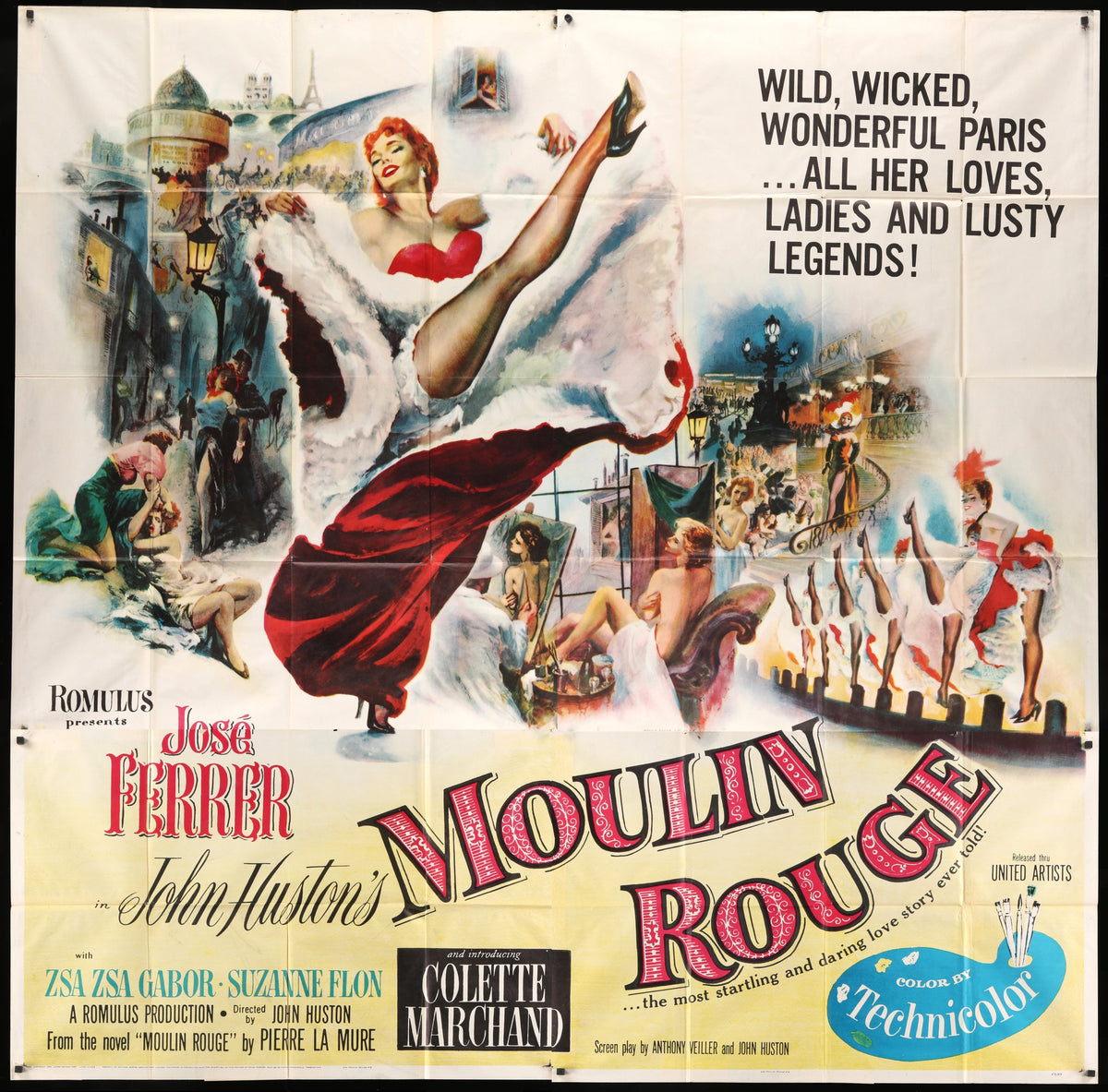 Moulin Rouge (1952) original movie poster for sale at Original Film Art - Vintage Movie Posters