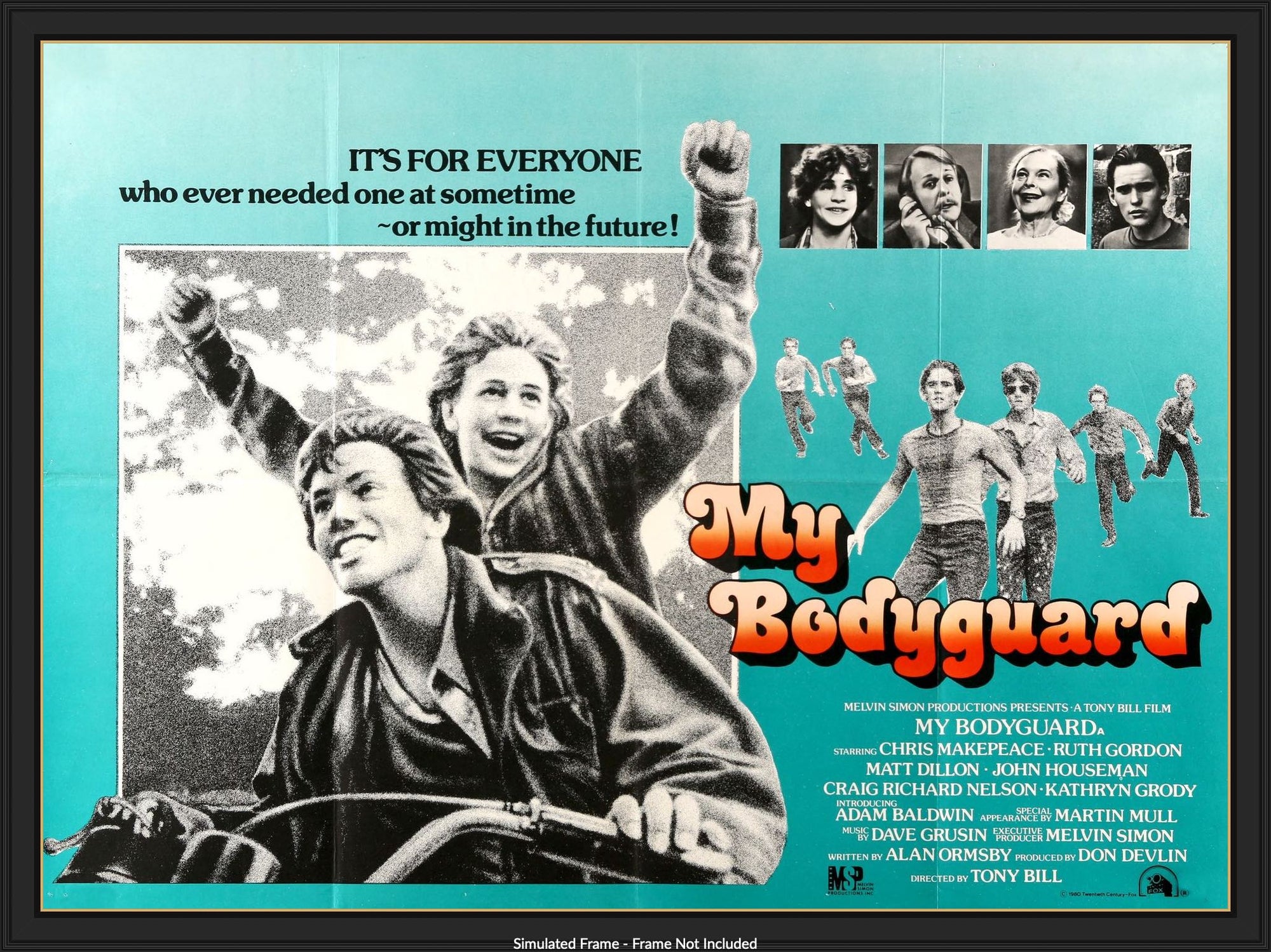 My Bodyguard (1980) original movie poster for sale at Original Film Art