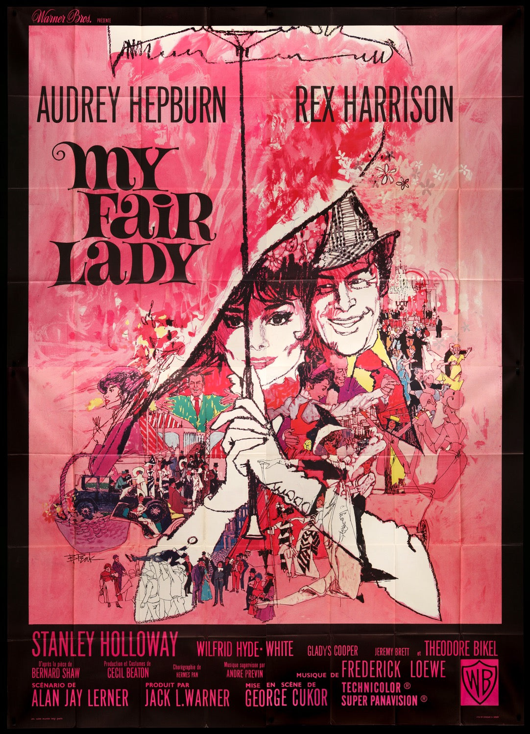 My Fair Lady (1964) original movie poster for sale at Original Film Art - Vintage Movie Posters