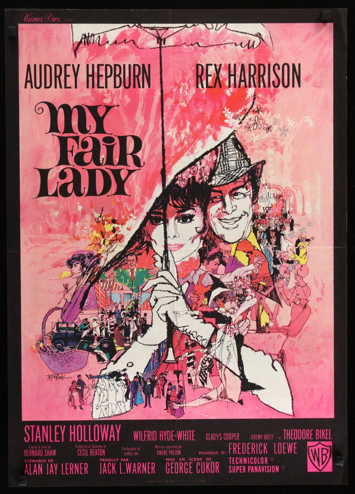 My Fair Lady (1964) original movie poster for sale at Original Film Art - Vintage Movie Posters