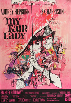My Fair Lady (1964) Original French Movie Poster - Original Film
