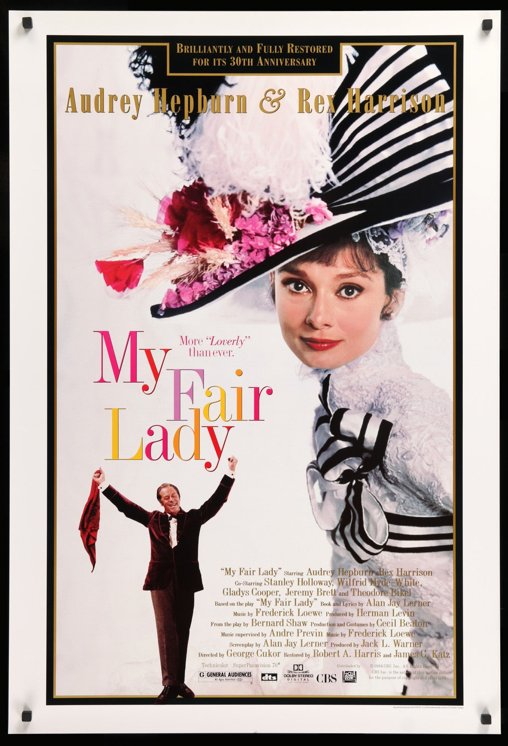 My Fair Lady (1964) original movie poster for sale at Original Film Art - Vintage Movie Posters