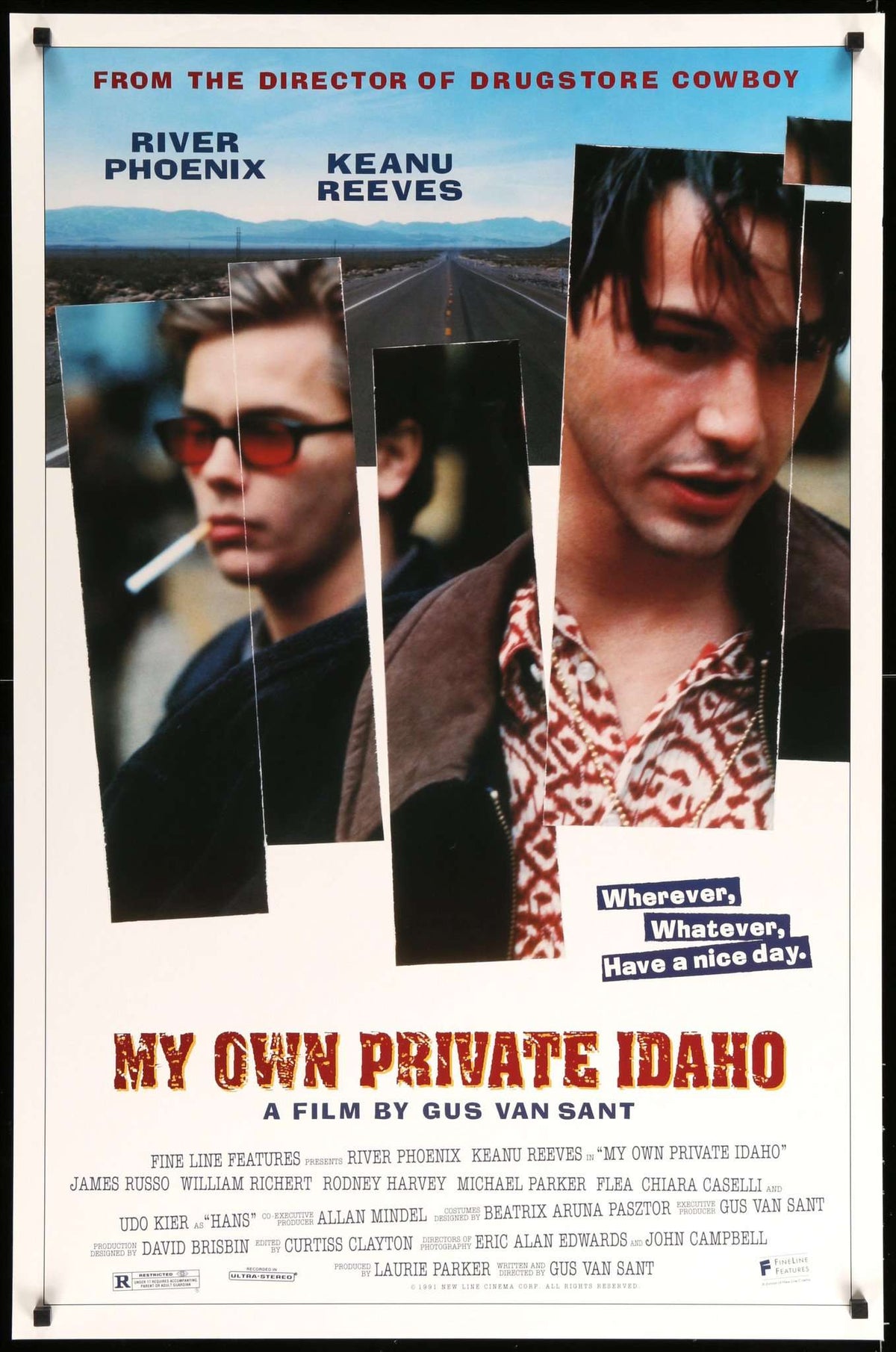 My Own Private Idaho (1991) original movie poster for sale at Original Film Art