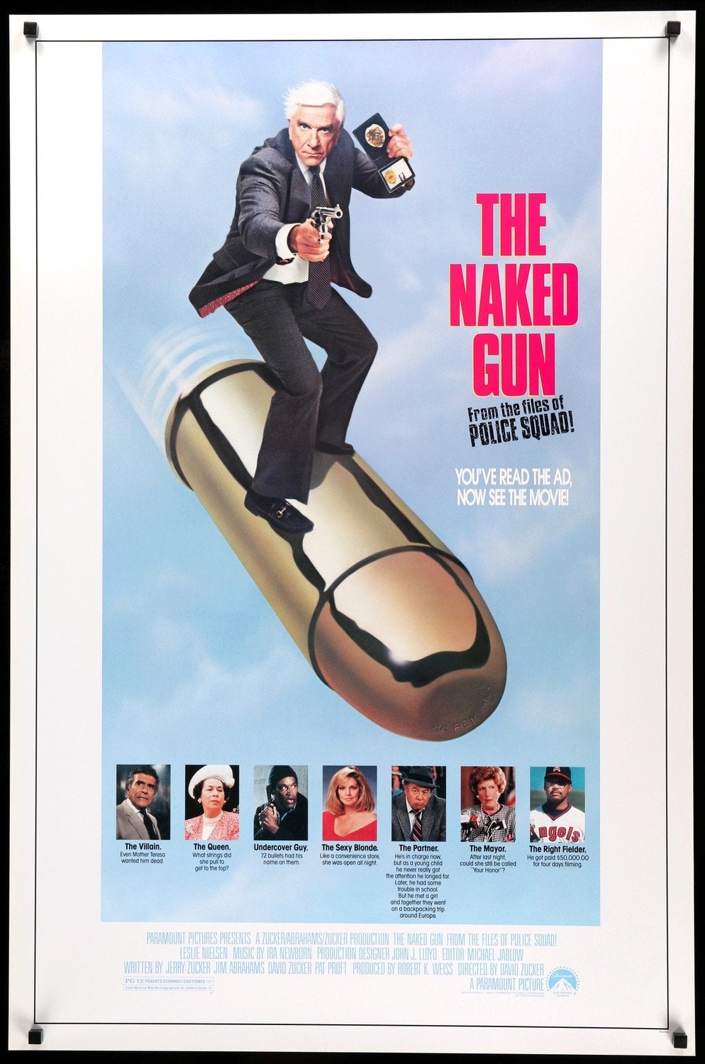 Naked Gun (1988) original movie poster for sale at Original Film Art - Vintage Movie Posters