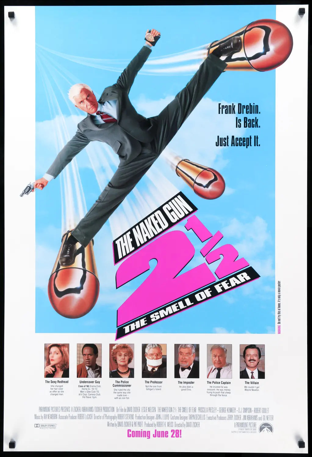 Naked Gun 2 1/2: The Smell of Fear (1991) original movie poster for sale at Original Film Art - Vintage Movie Posters