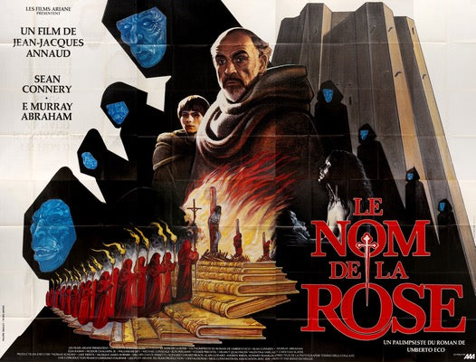 Name of the Rose (1986) original movie poster for sale at Original Film Art - Vintage Movie Posters