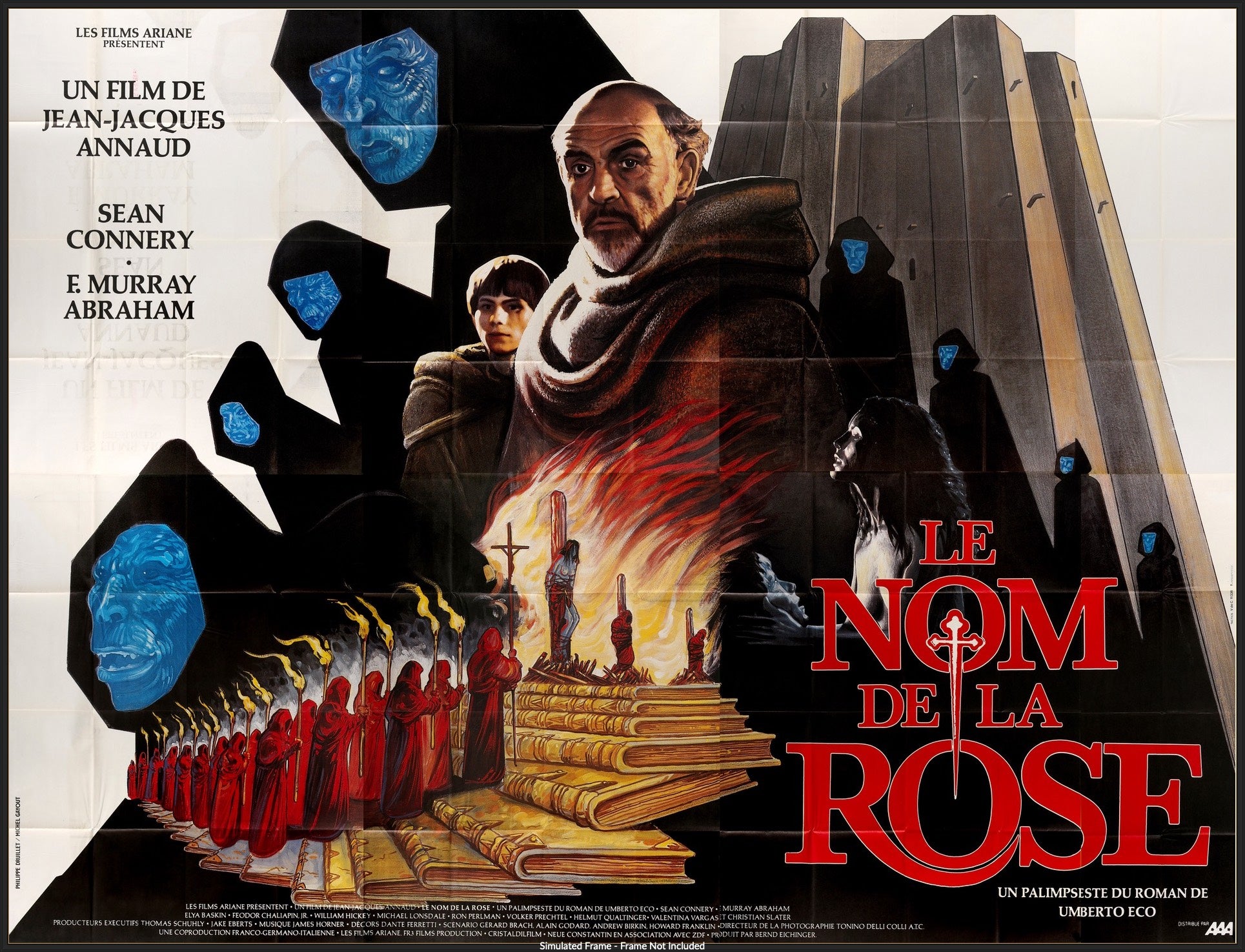 Name of the Rose (1986) original movie poster for sale at Original Film Art