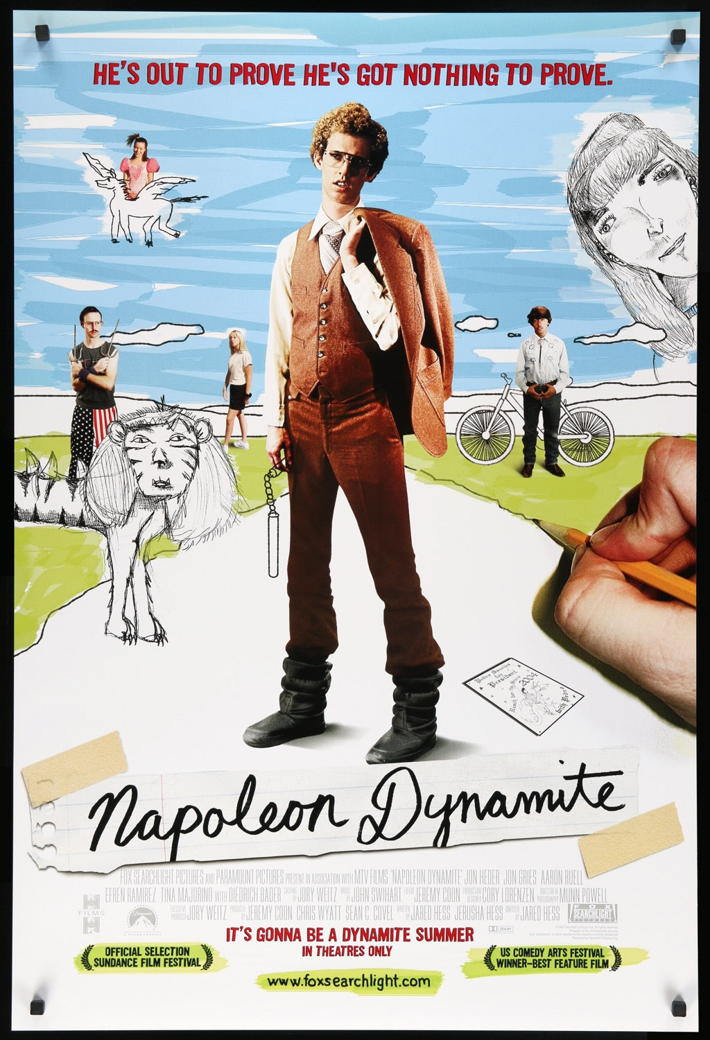 Napoleon Dynamite (2004) original movie poster for sale at Original Film Art - Vintage Movie Posters