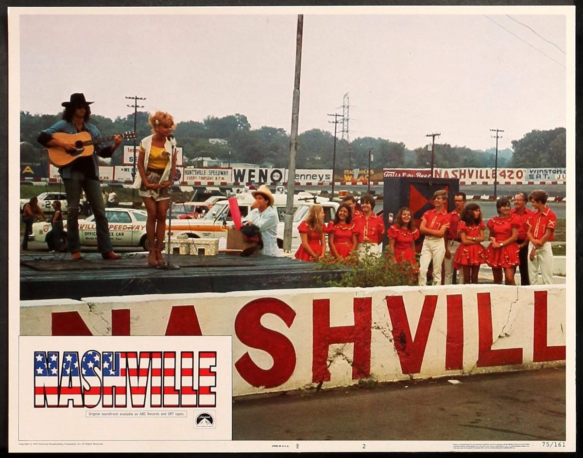 Nashville (1975) Lobby Card original movie poster for sale at Original Film Art - Vintage Movie Posters