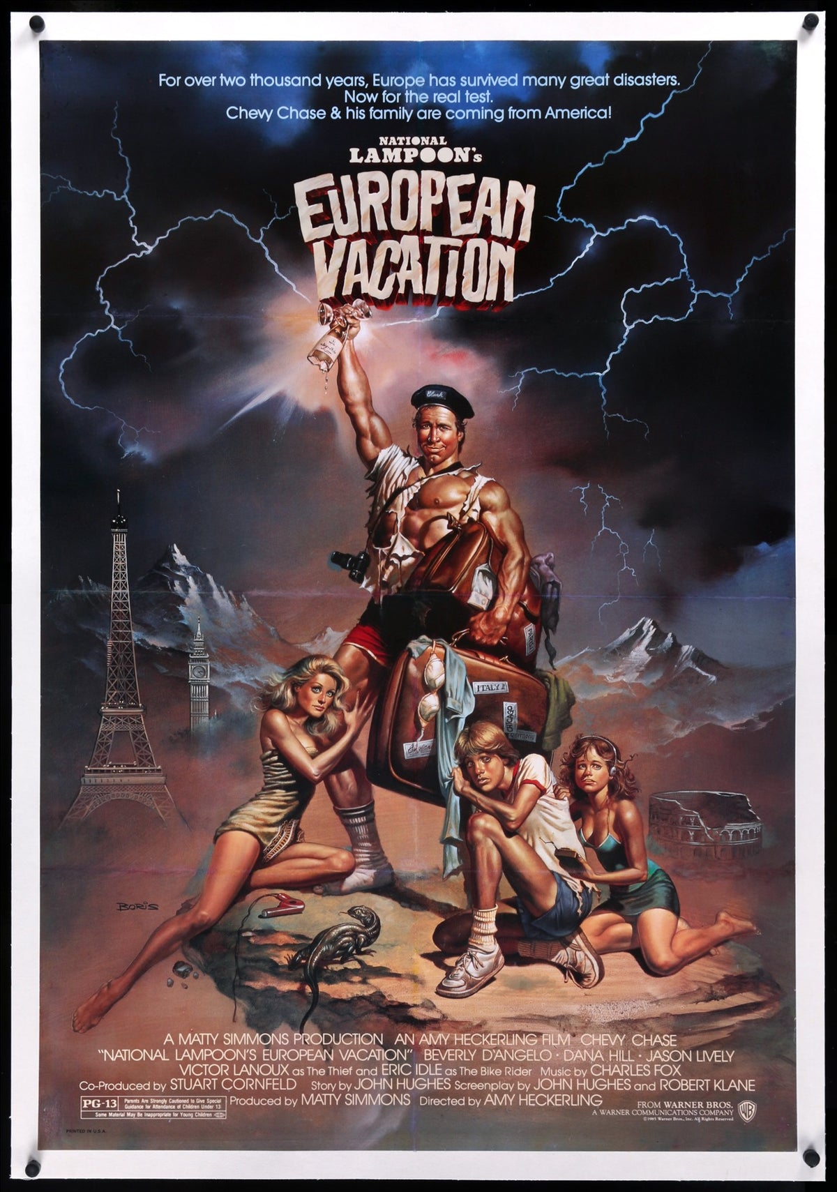 National Lampoon&#39;s European Vacation (1985) original movie poster for sale at Original Film Art