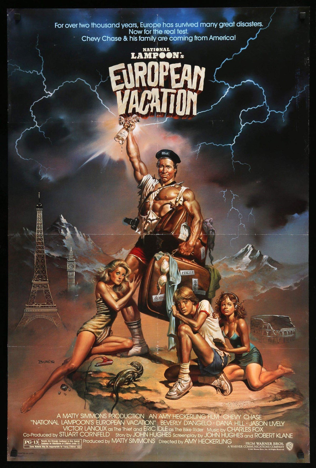 National Lampoon&#39;s European Vacation (1985) original movie poster for sale at Original Film Art