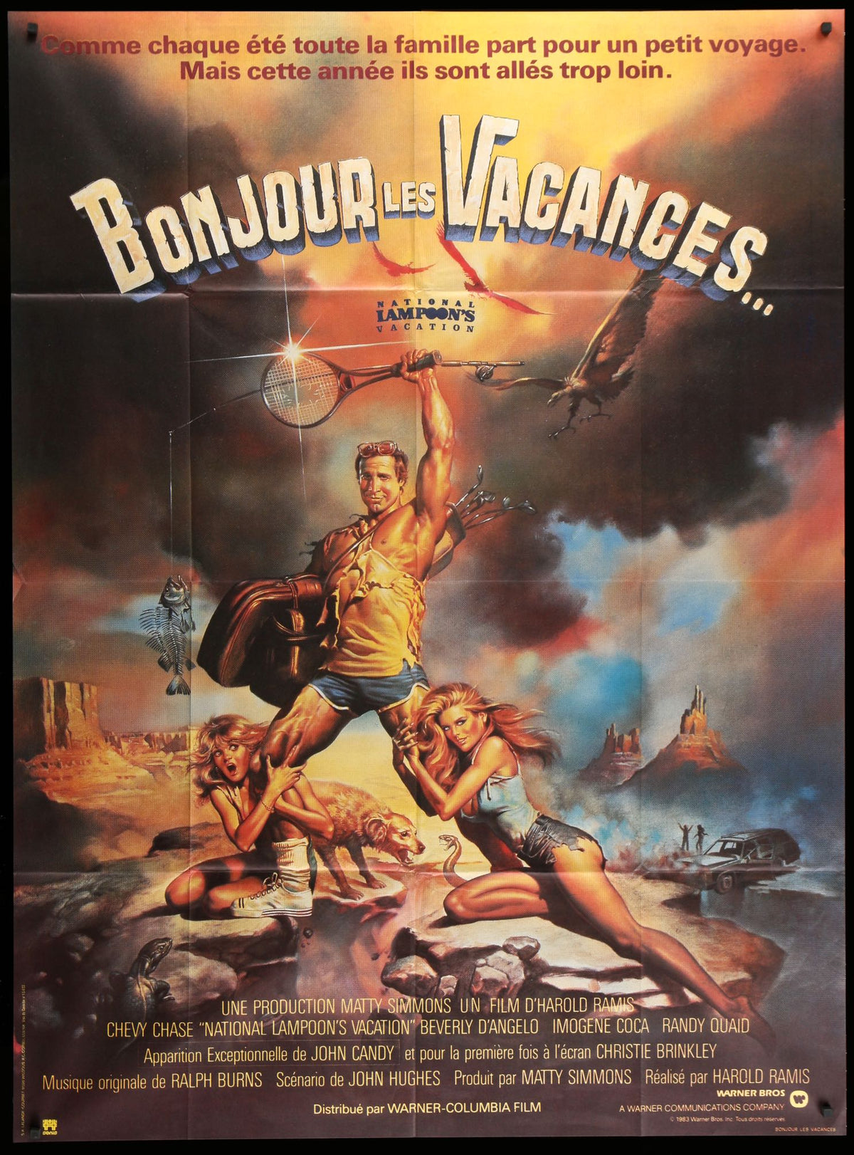 National Lampoon&#39;s Vacation (1983) original movie poster for sale at Original Film Art