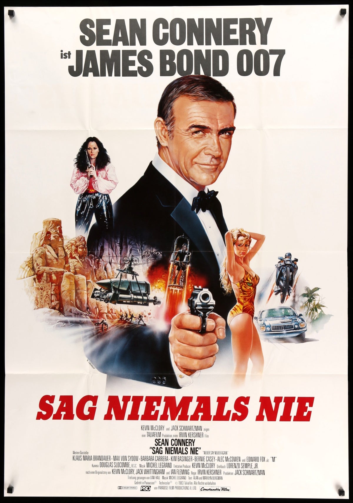 Never Say Never Again (1983) original movie poster for sale at Original Film Art - Vintage Movie Posters