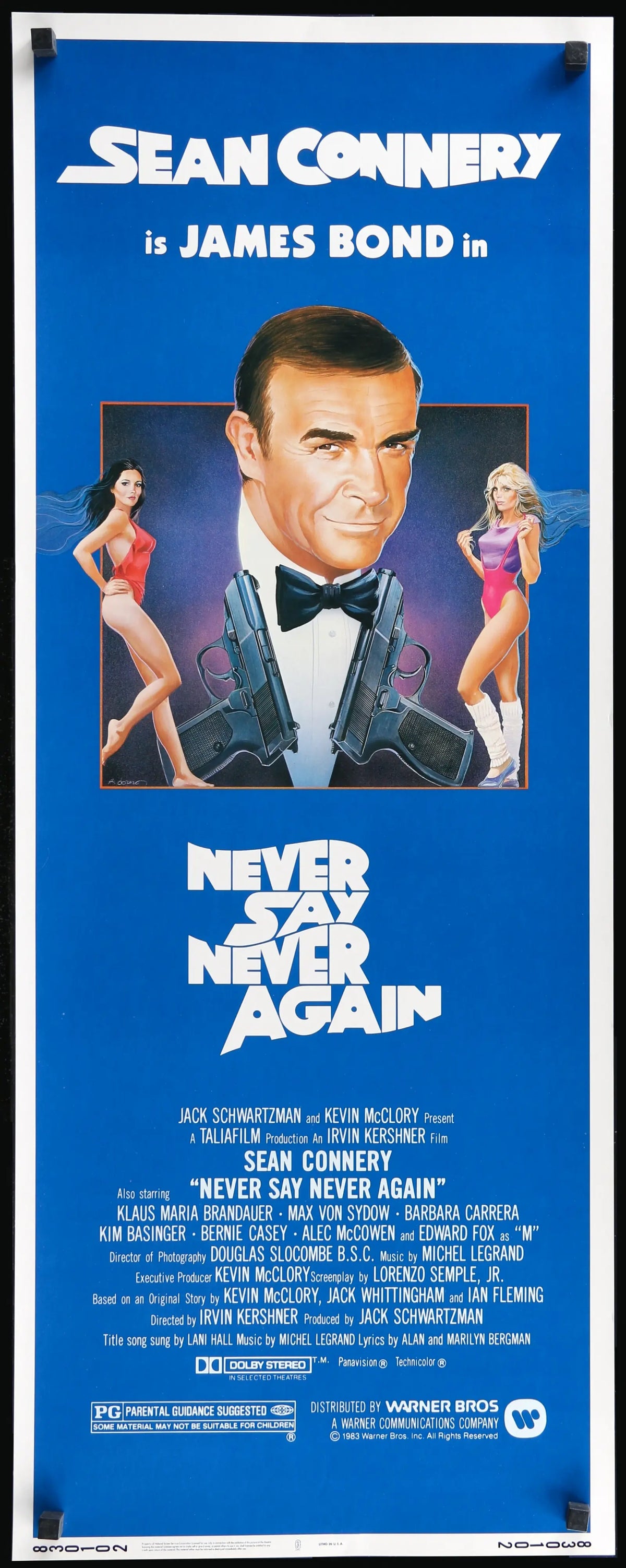 Never Say Never Again (1983) original movie poster for sale at Original Film Art - Vintage Movie Posters