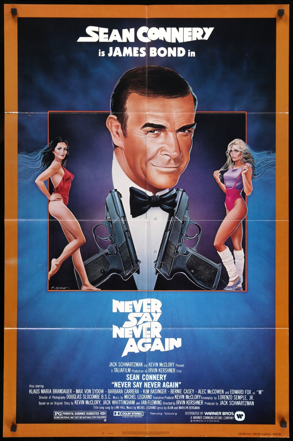 Never Say Never Again (1983) original movie poster for sale at Original Film Art