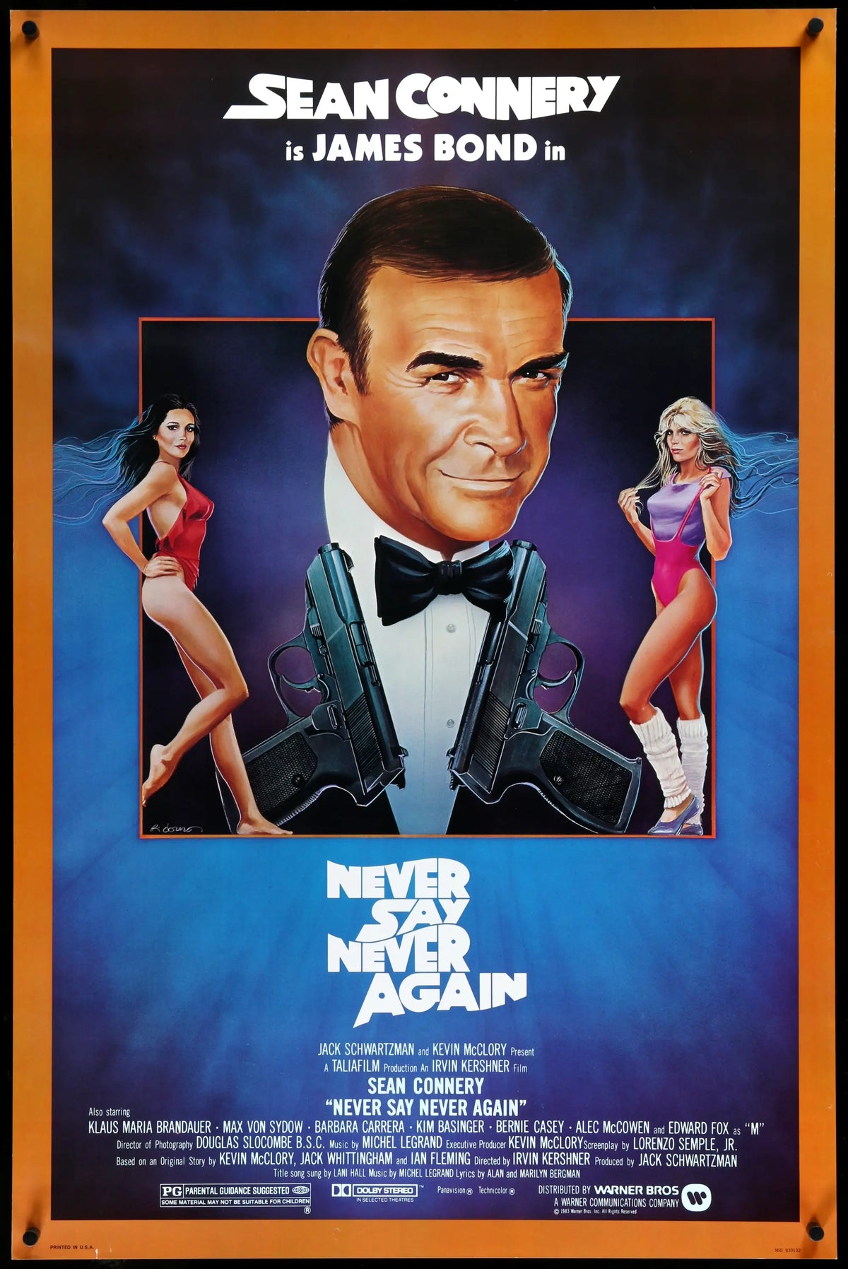 Never Say Never Again (1983) original movie poster for sale at Original Film Art