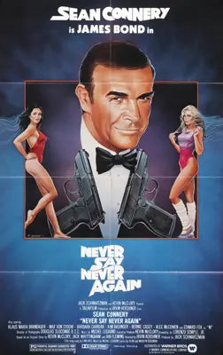 Never Say Never Again (1983) original movie poster for sale at Original Film Art - Vintage Movie Posters