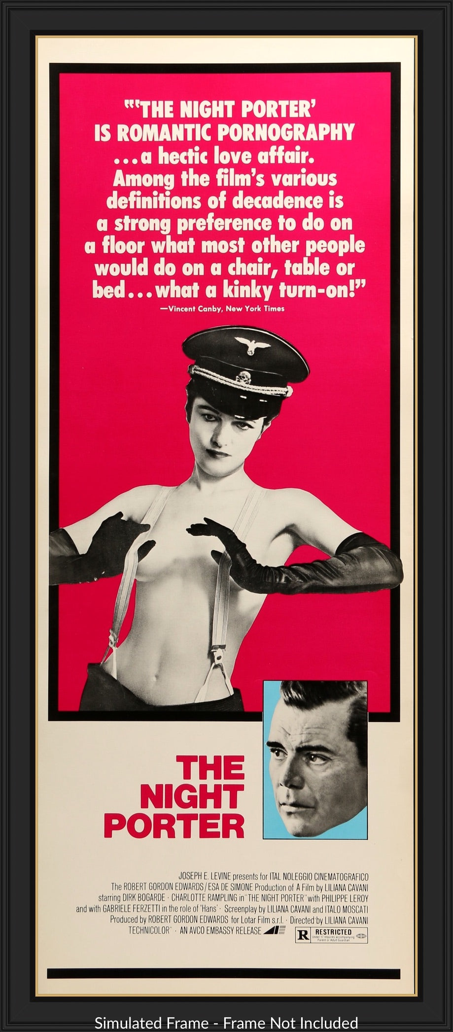 Night Porter (1974) original movie poster for sale at Original Film Art - Vintage Movie Posters