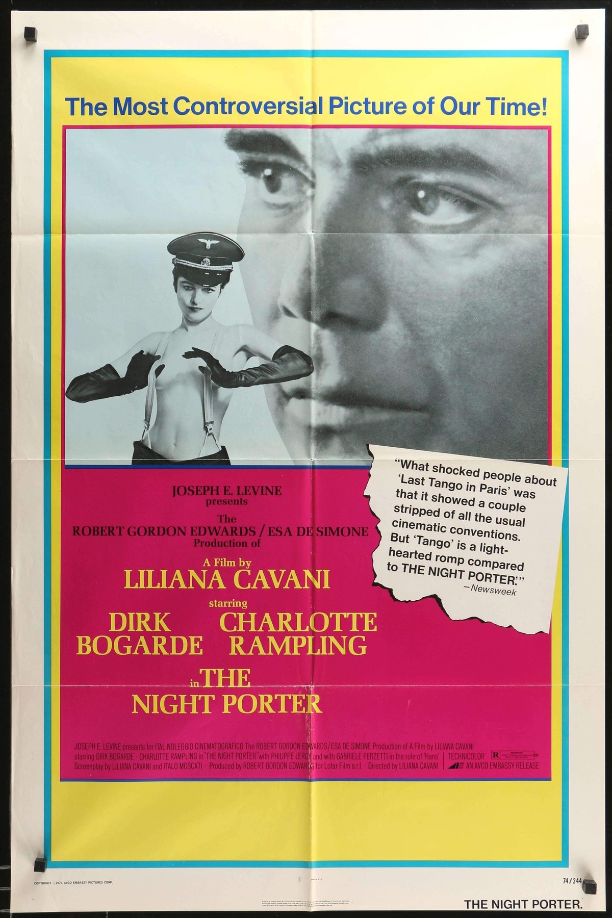 Night Porter (1974) original movie poster for sale at Original Film Art