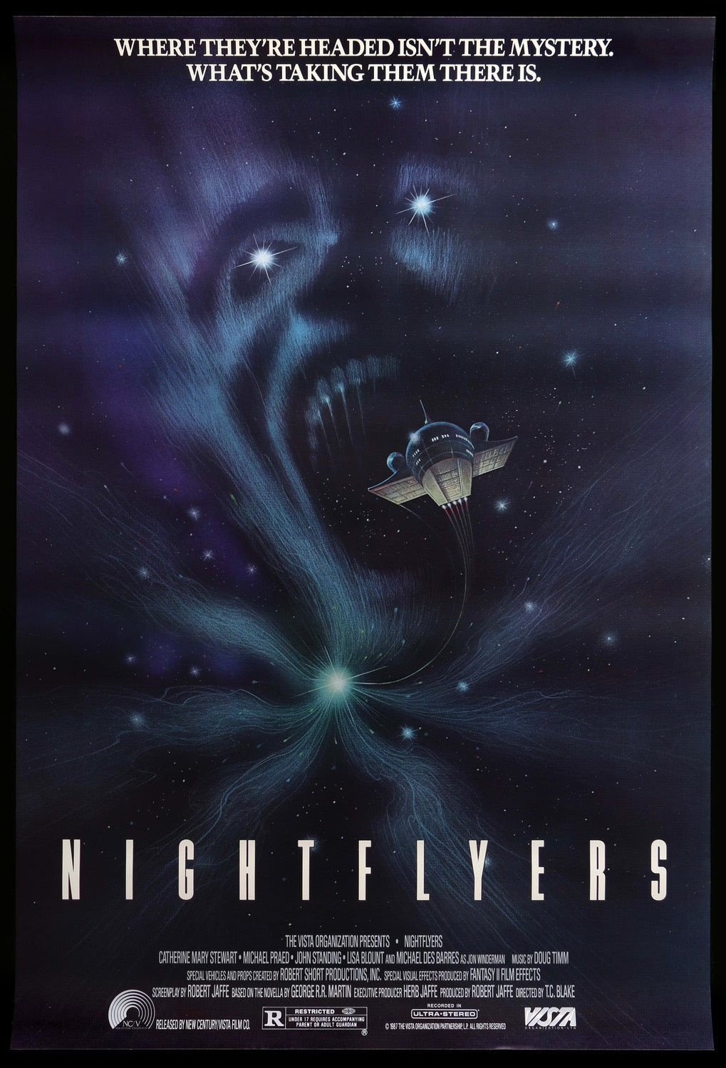Nightflyers (1987) original movie poster for sale at Original Film Art