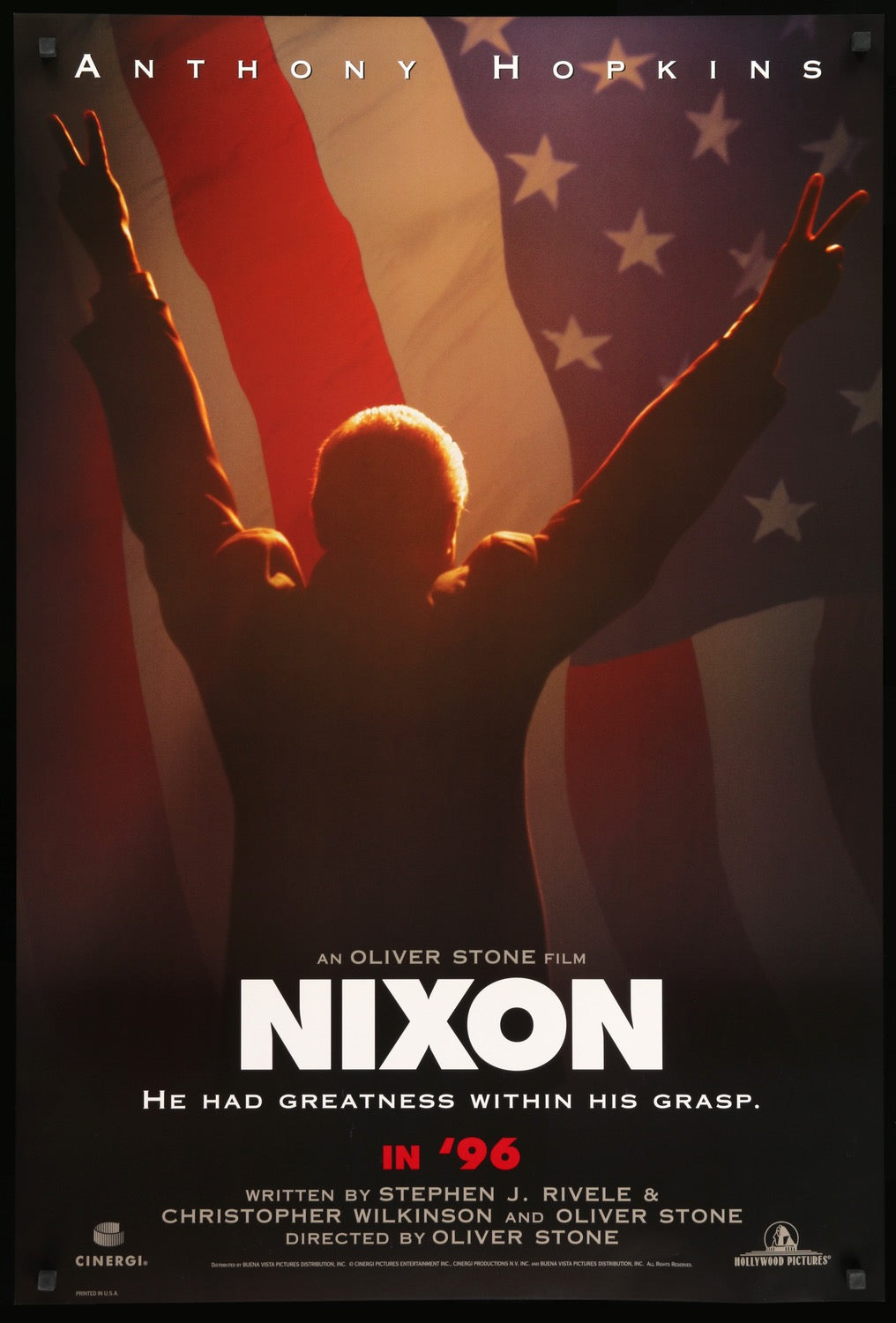 Nixon (1995) original movie poster for sale at Original Film Art - Vintage Movie Posters