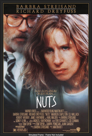 Nuts (1987) original movie poster for sale at Original Film Art